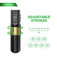 JCONLY Epoch R3 Black Wireless Tattoo Pen features infographic showing adjustable 2.4–4.2mm stroke length.