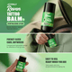 JCONLY Reven Tattoo Balm Stick portability infographic showing a pocket-sized design for convenient on-the-go tattoo care.
